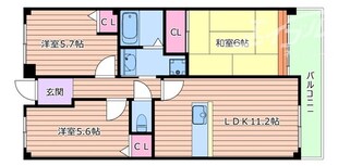 エクレール千里の物件間取画像